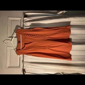 Talbot's Brick Red Tunic Size 1 X